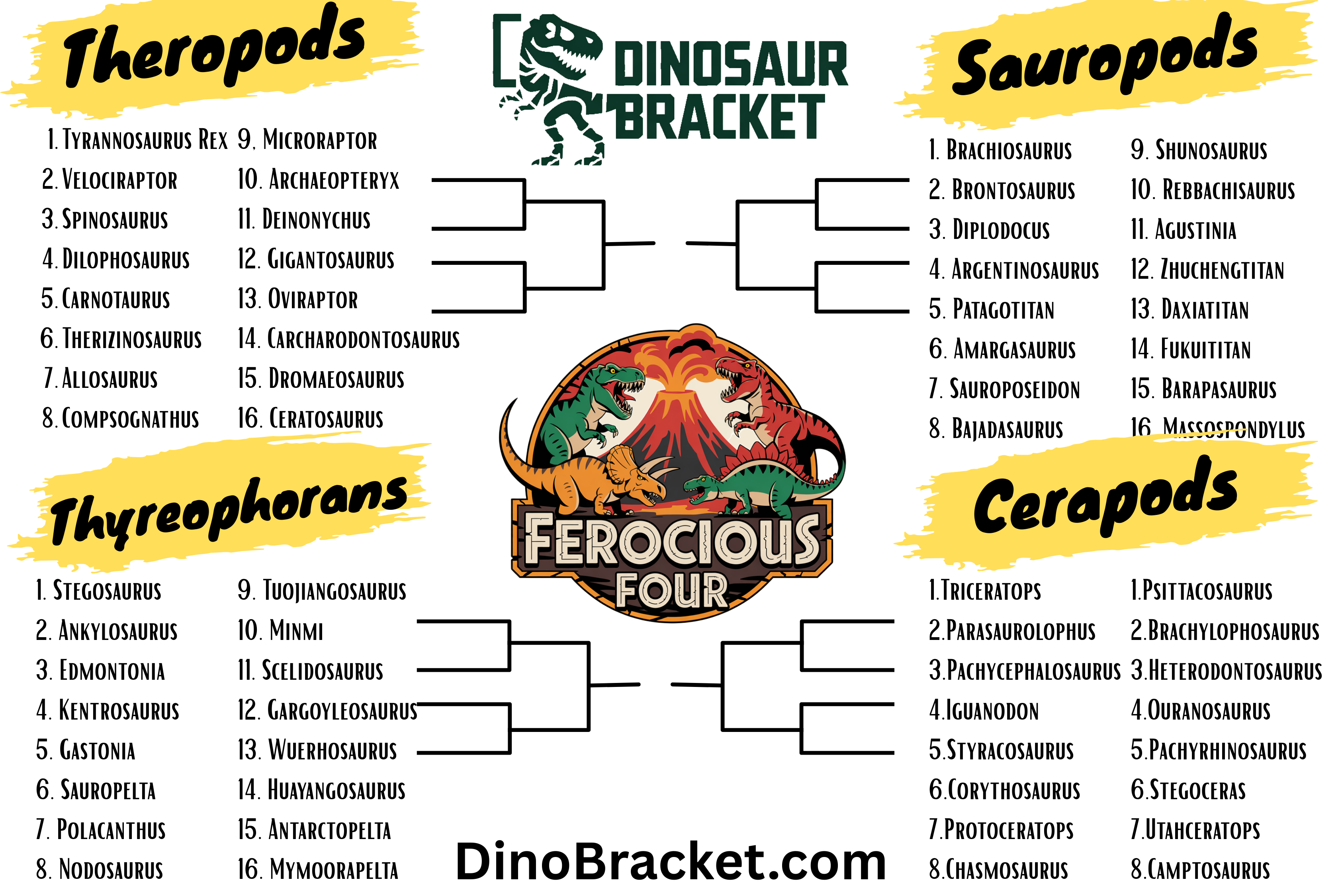 Dinosaur Bracket Logo
